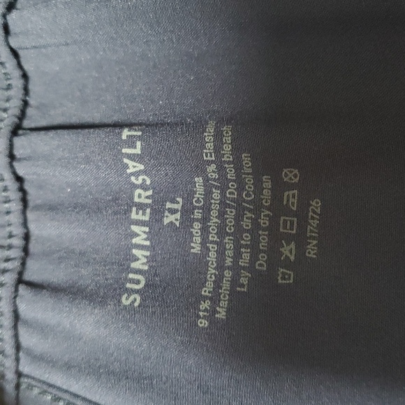 Summersalt The High Tide Swim Shorts Size Extra Large Deep Sea Navy Blue Womens - Picture 10 of 12